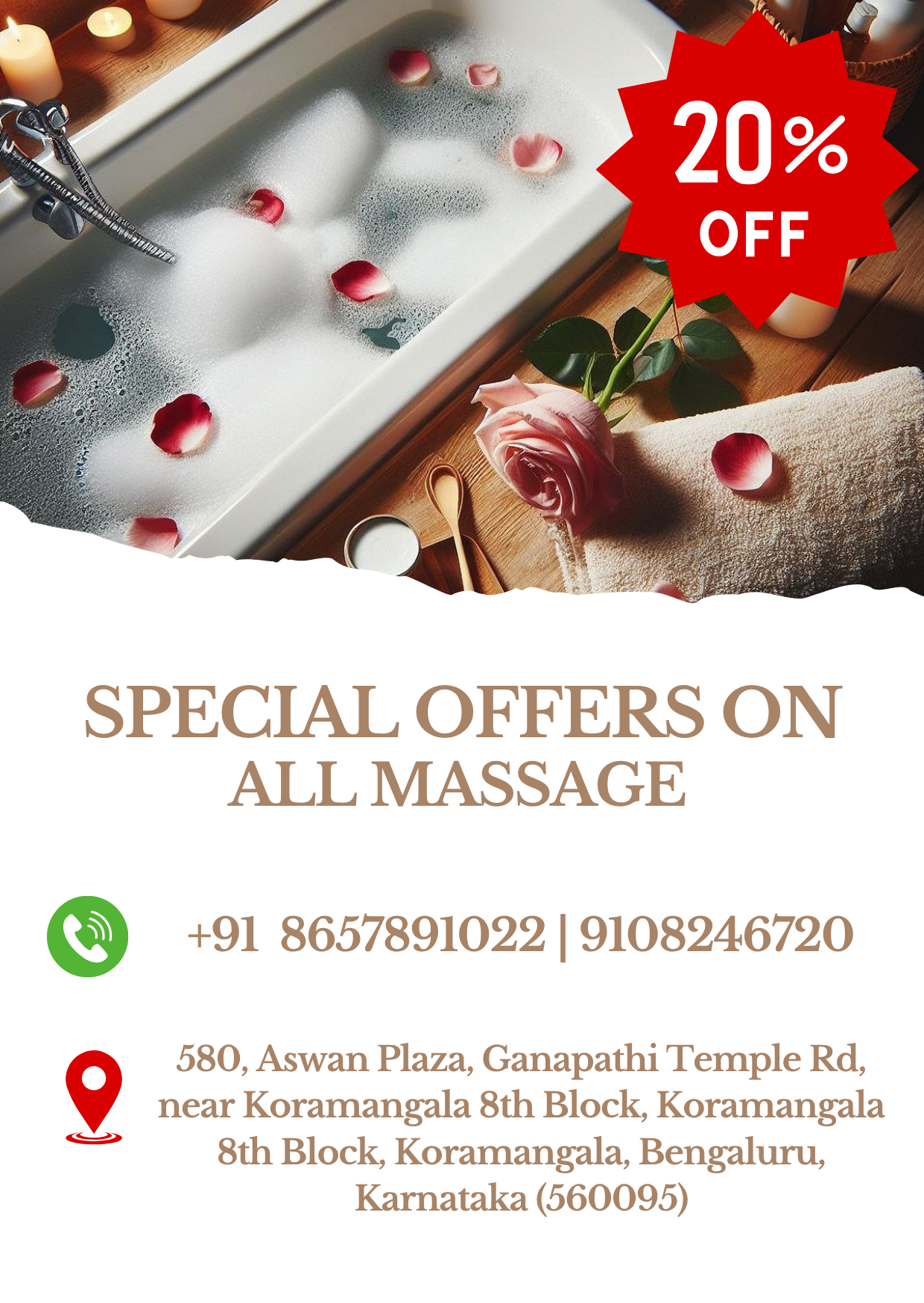spa Koramangala near me
